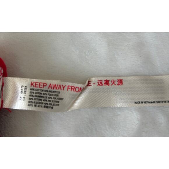 Free People Keep Rolling Tank Women's Printed Red/White Racerback Medium NWT - Picture 7 of 8